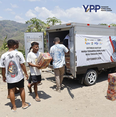 YPP Emtek Media Jangkau Manggarai Timur Salurkan Bantuan Gempa kuantansingingi dan Layanan Psikososial Anak